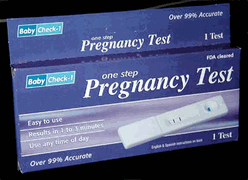 Pregnancy Test, Baby Check pregnancy test